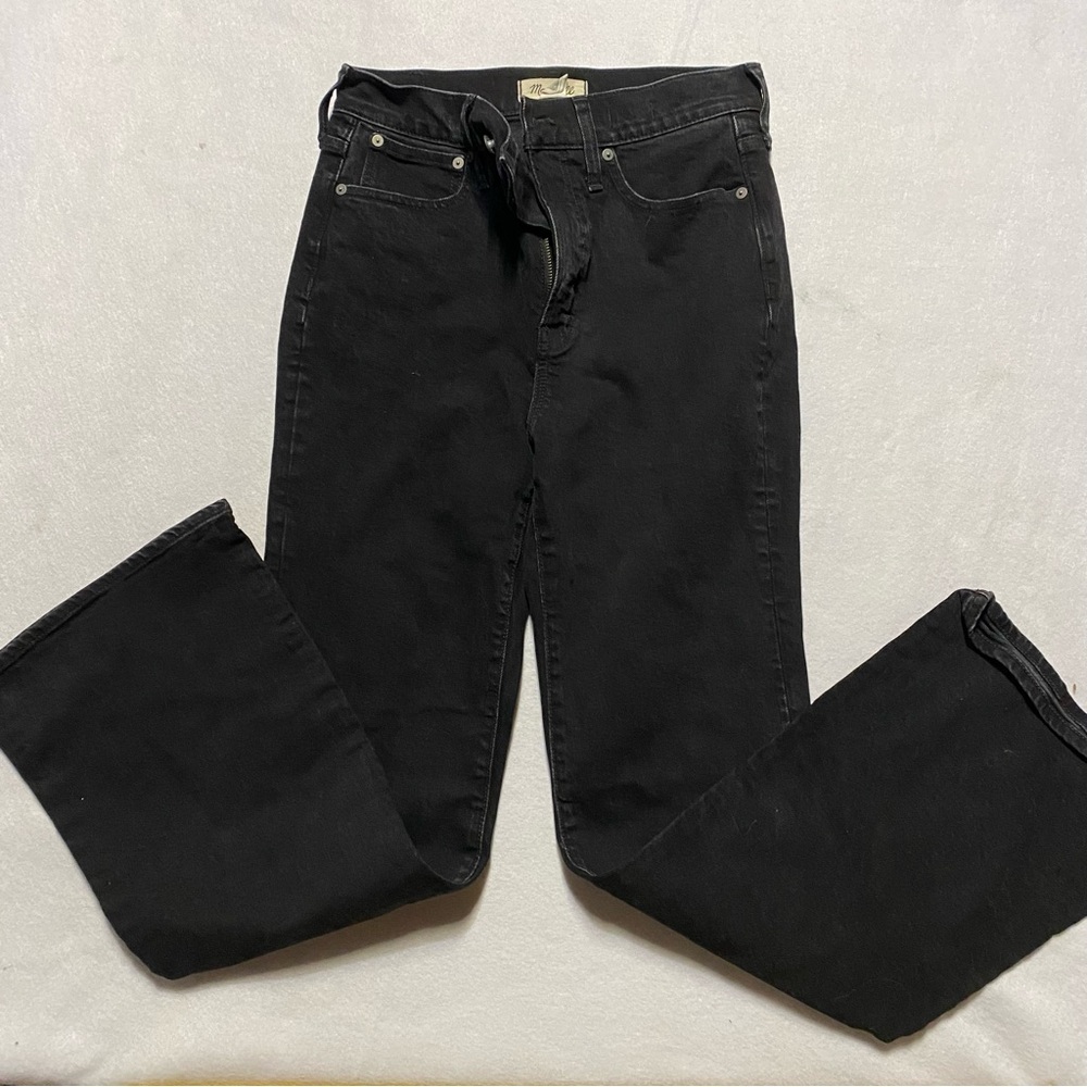 Madewell The Perfect Vintage Flare Jean Black 28
